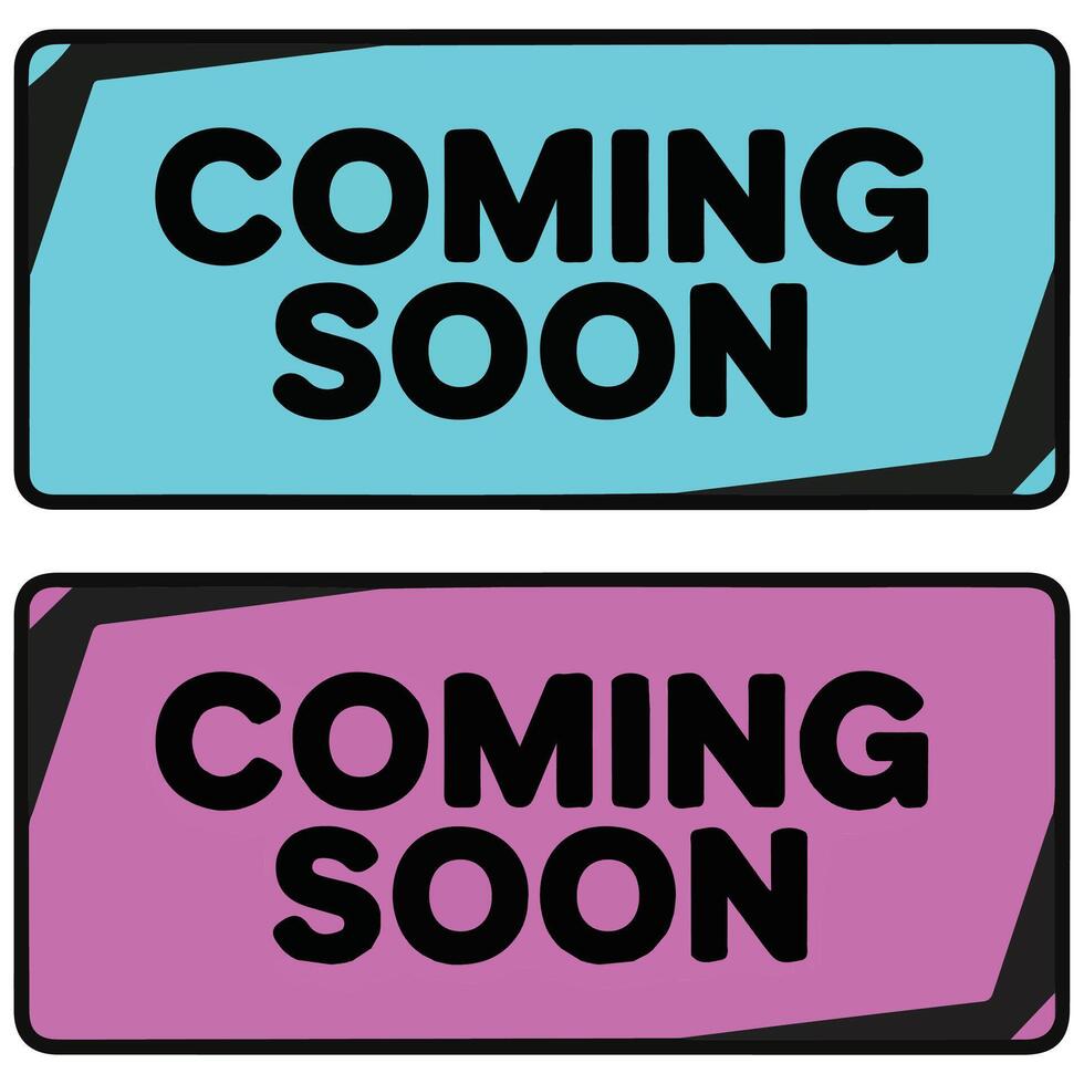 coming soon badge isolated illustration on white vector