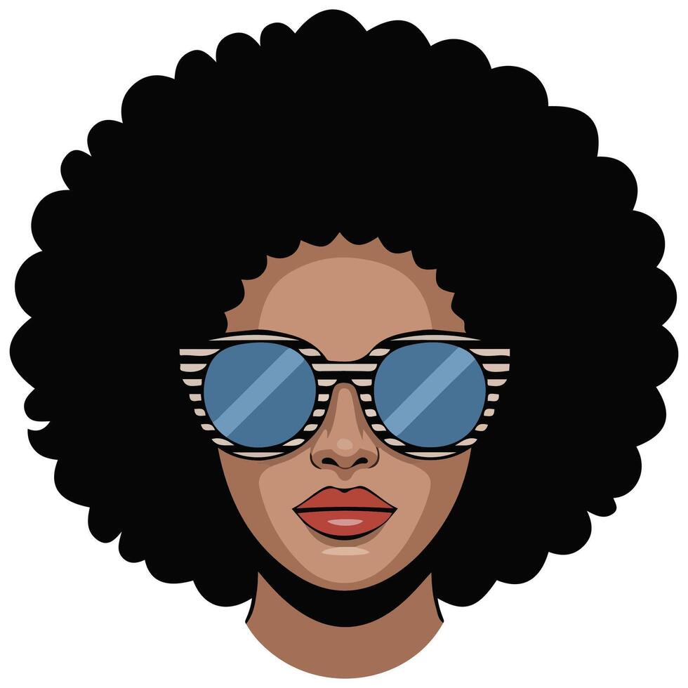 Girl retro dancer pose isolated white background vector