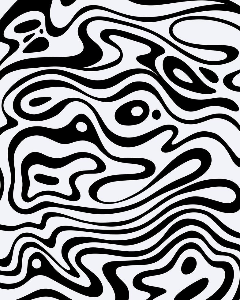 Marble monochrome pattern shape collection textile abstract nature lines stripes artwork illustration vector