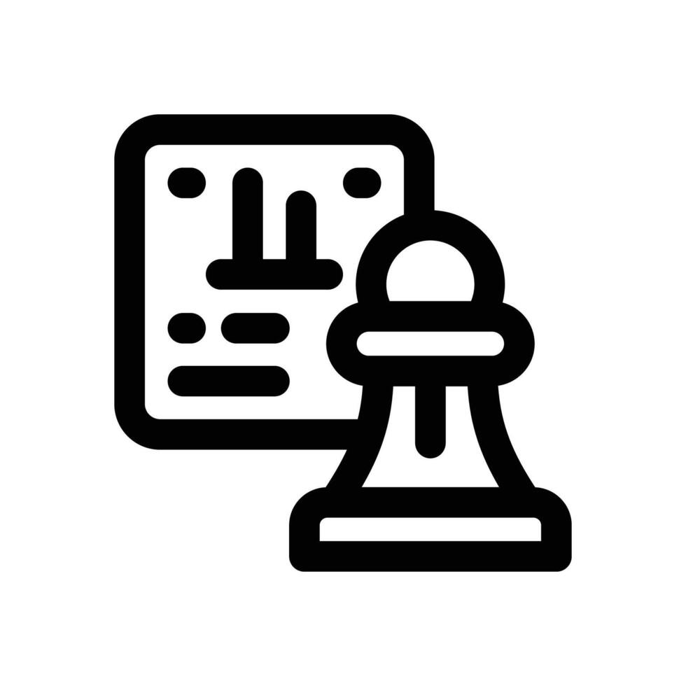 adaptation line icon. Clean and minimalist icon for websites and mobile apps. vector
