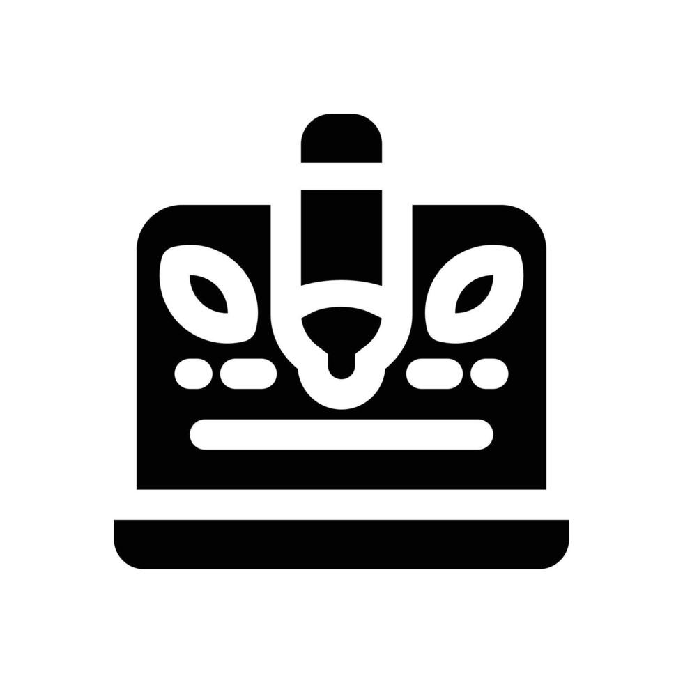 organic glyph icon. Strong and solid icon for websites, mobile interfaces, presentations, and visual branding. High quality and easy to edit. vector