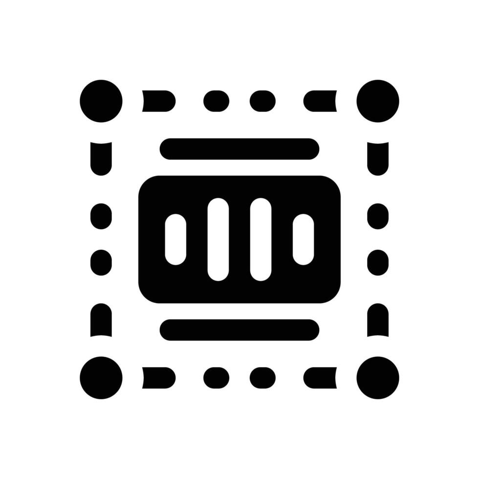 sound recognition glyph icon. Strong and solid icon for websites, mobile interfaces, presentations, and visual branding. High quality and easy to edit. vector