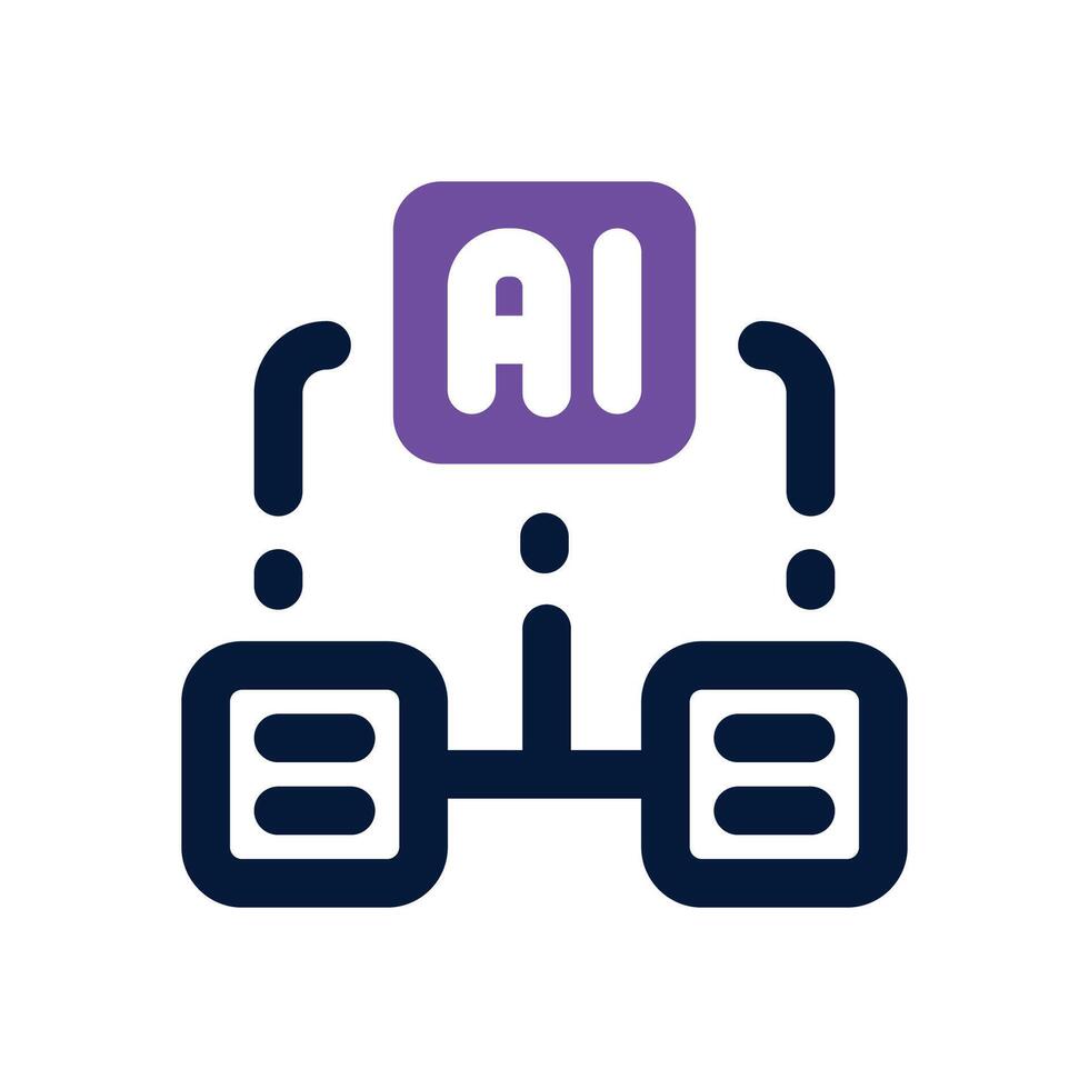 generator dual tone icon. Sleek and modern icon for websites and mobile apps. vector