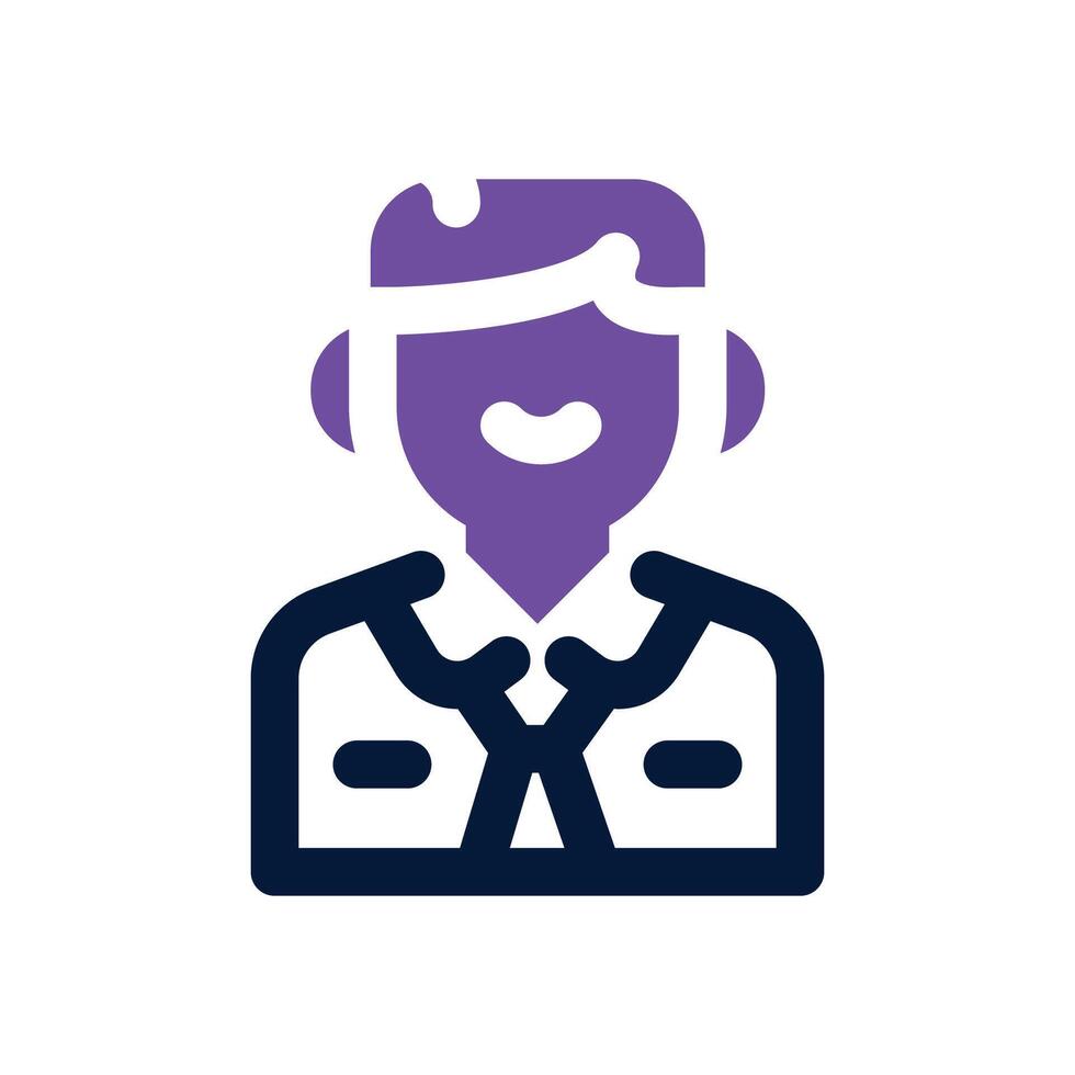 manager duotone icon. Sleek and modern icon for websites, mobile apps, marketing materials, and corporate design. Fully scalable and ready to use. vector