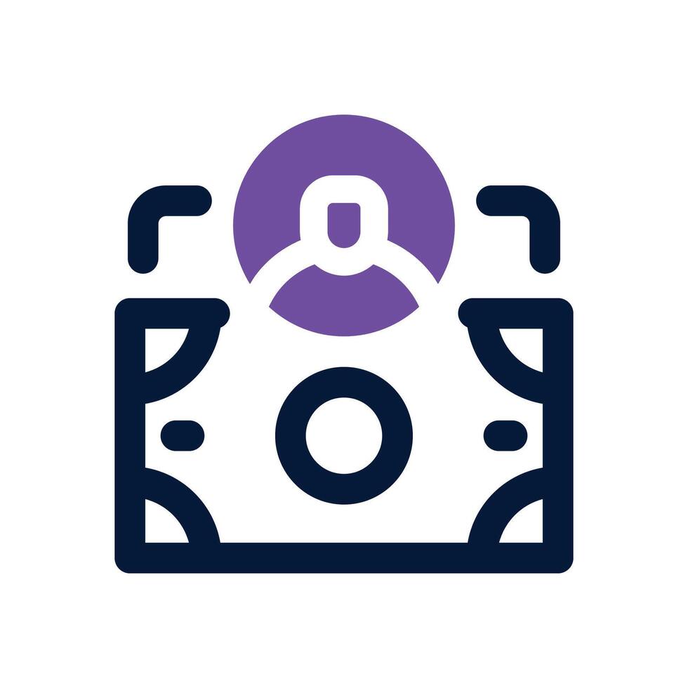 allowance duotone icon. Sleek and modern icon for websites, mobile apps, marketing materials, and corporate design. Fully scalable and ready to use. vector