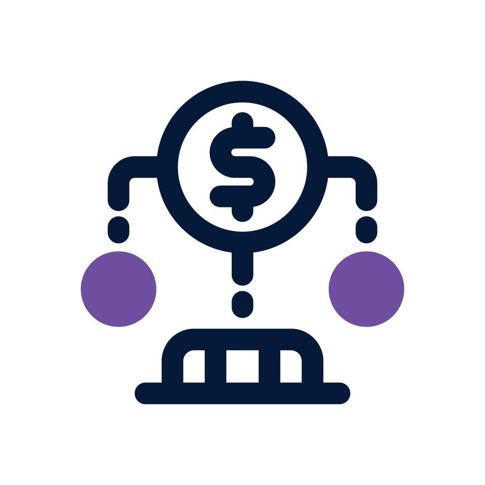 capital duotone icon. Sleek and modern icon for websites, mobile apps, marketing materials, and corporate design. Fully scalable and ready to use. vector