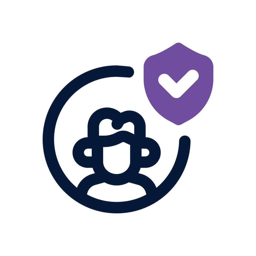 private duotone icon. Sleek and modern icon for websites, mobile apps, marketing materials, and corporate design. Fully scalable and ready to use. vector