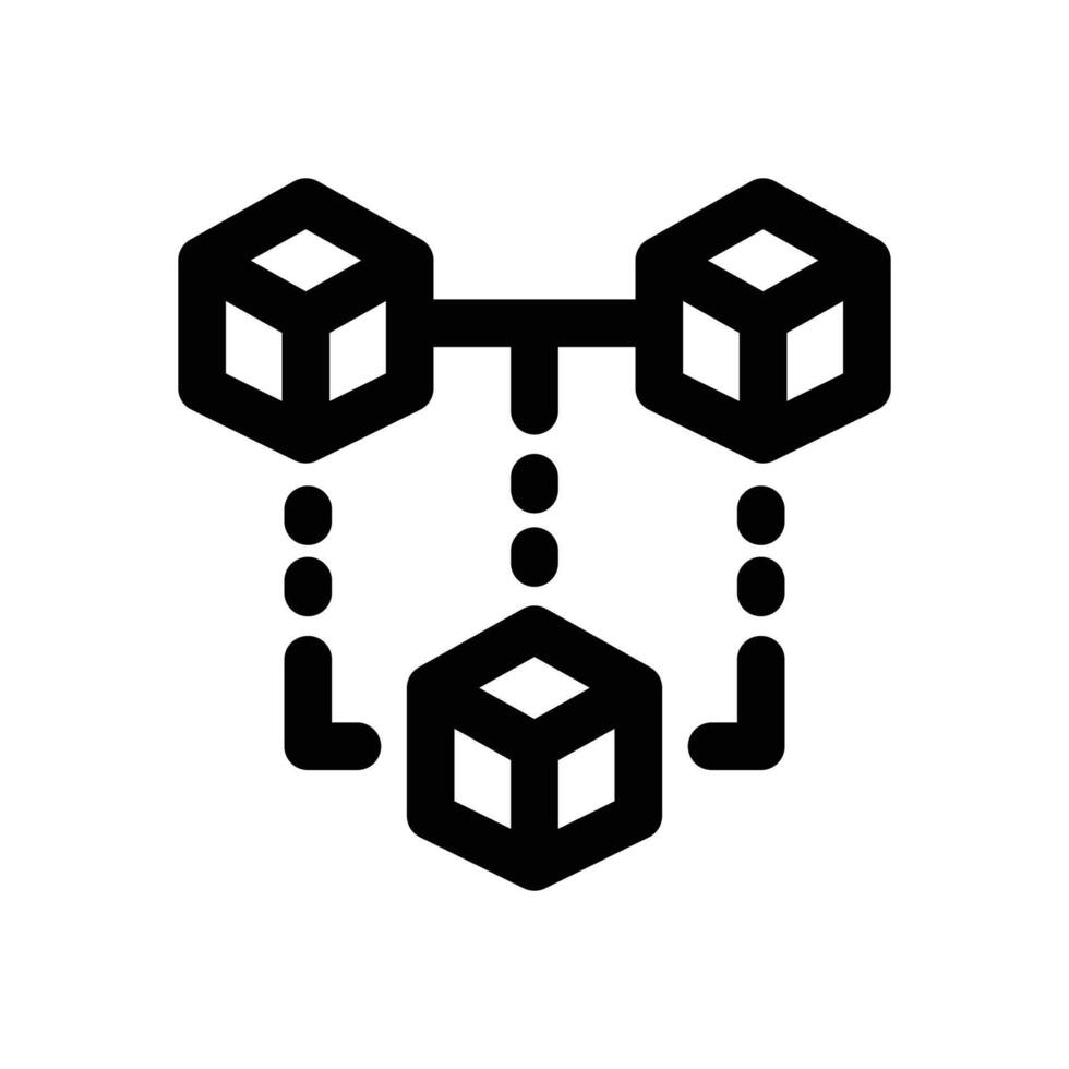 connect line icon. Clean and minimalist icon for websites and mobile apps. vector