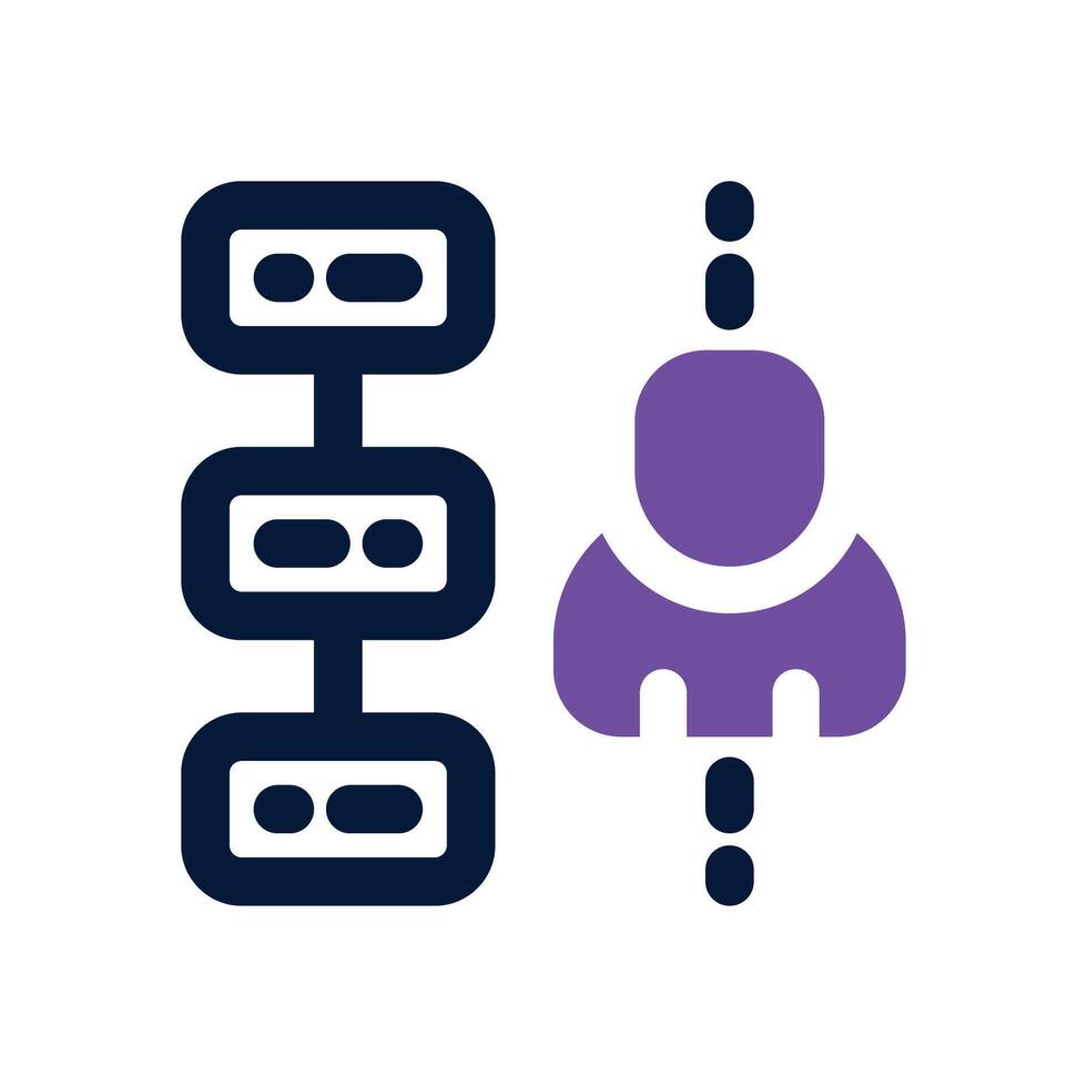 action plan duotone icon. Sleek and modern icon for websites, mobile apps, marketing materials, and corporate design. Fully scalable and ready to use. vector