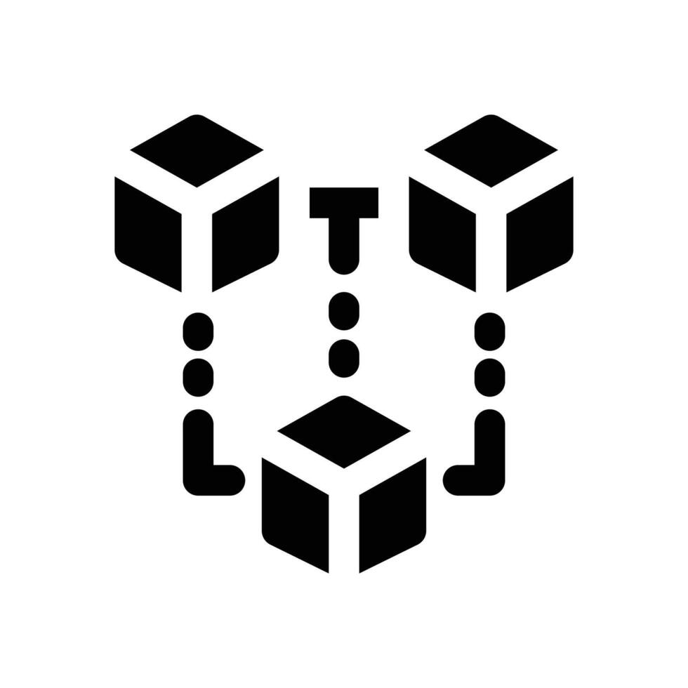 connect glyph icon. Strong and solid icon for websites and mobile apps. vector