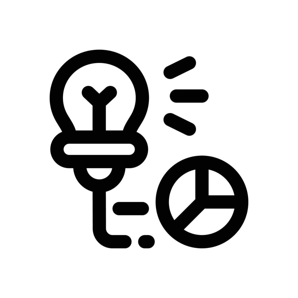 opportunity line icon. Clean and minimalist icon for websites and mobile apps. vector