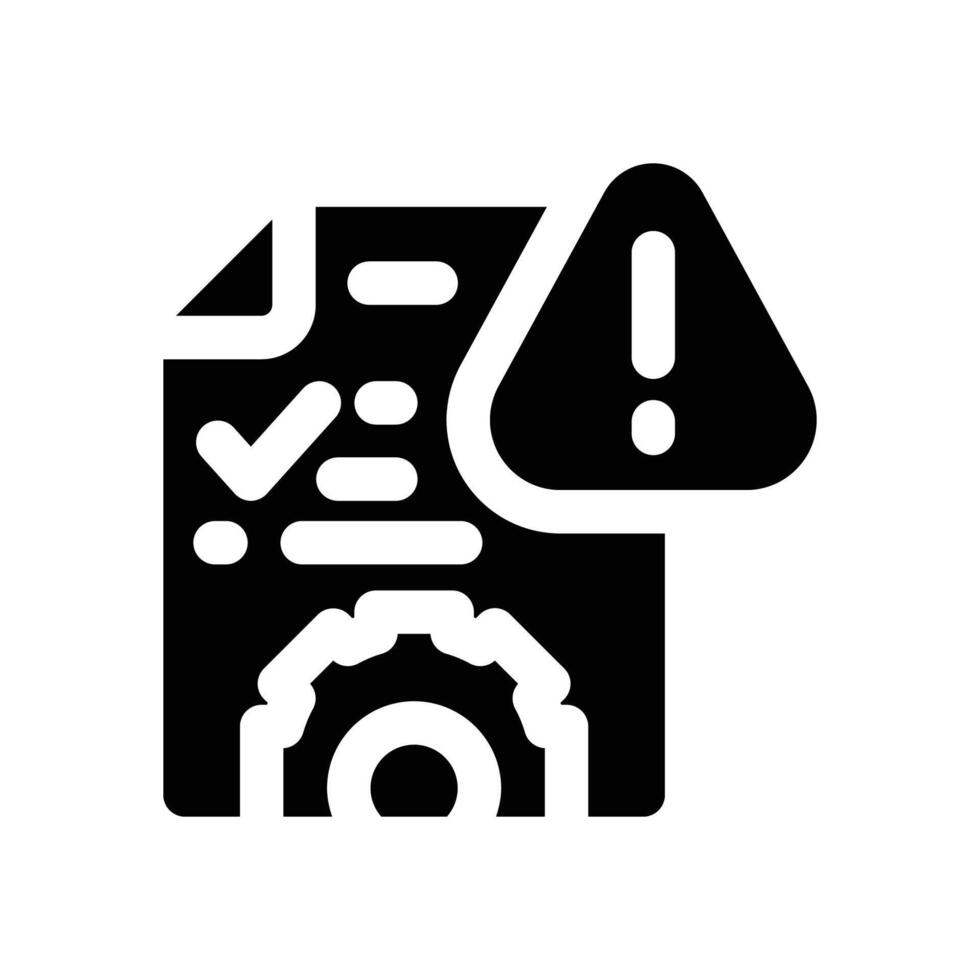 risk management glyph icon. Strong and solid icon for websites, mobile interfaces, presentations, and visual branding. High quality and easy to edit. vector