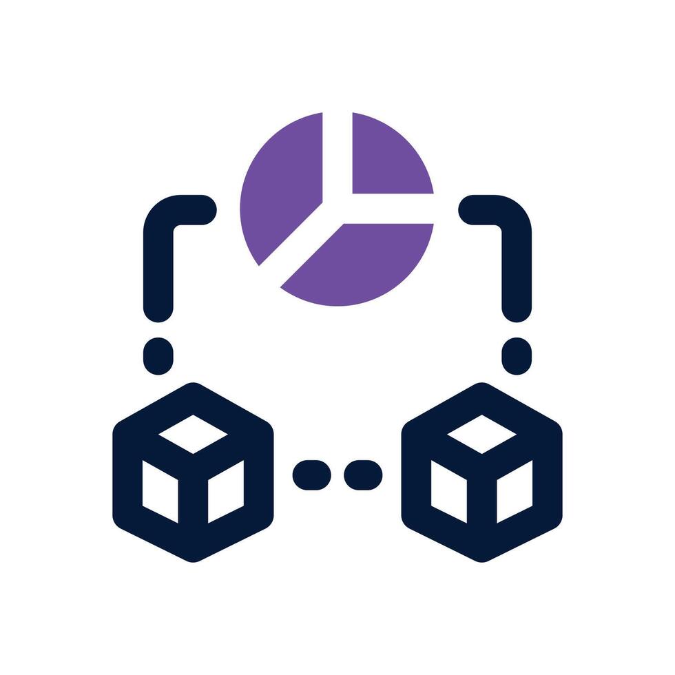 data storage dual tone icon. Sleek and modern icon for websites and mobile apps. vector