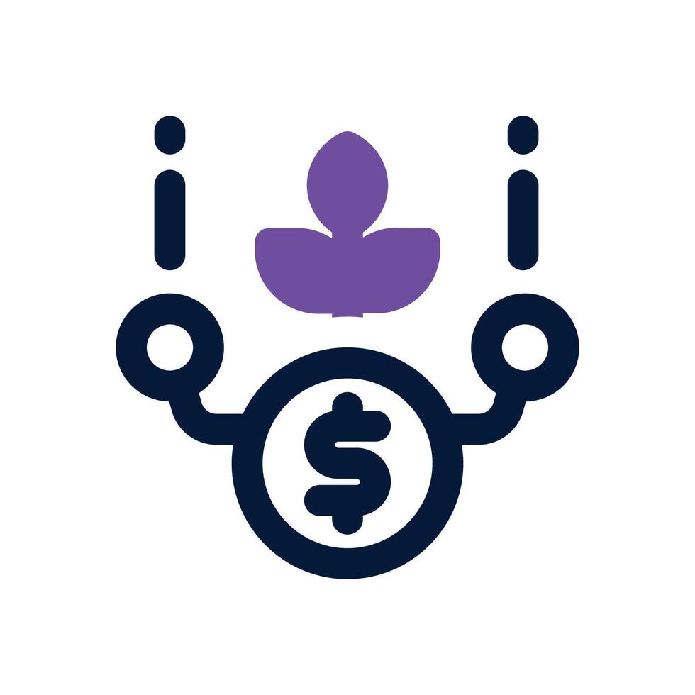 diversification duotone icon. Sleek and modern icon for websites, mobile apps, marketing materials, and corporate design. Fully scalable and ready to use. vector