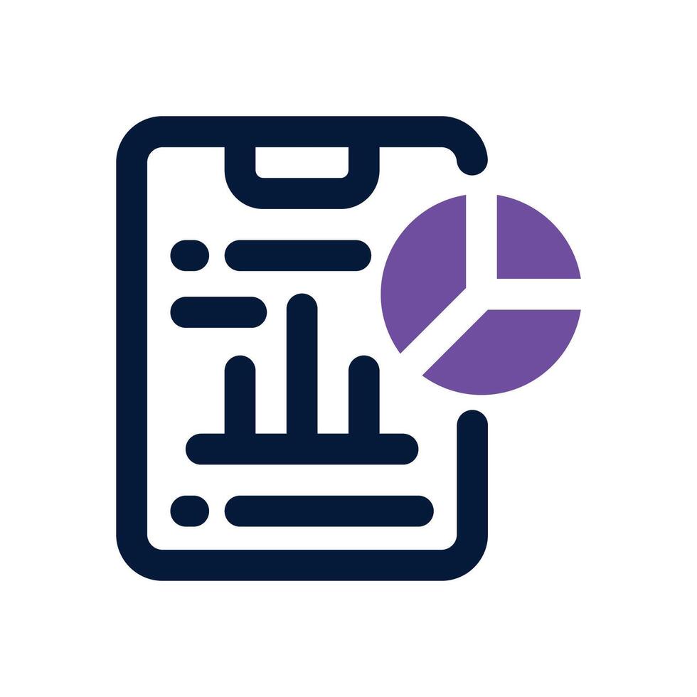 statistics duotone icon. Sleek and modern icon for websites, mobile apps, marketing materials, and corporate design. Fully scalable and ready to use. vector