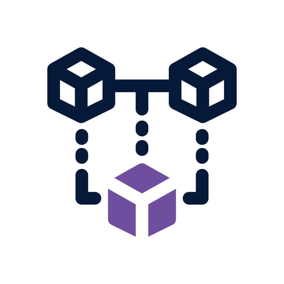 connect duotone icon. Sleek and modern icon for websites, mobile apps, marketing materials, and corporate design. Fully scalable and ready to use. vector