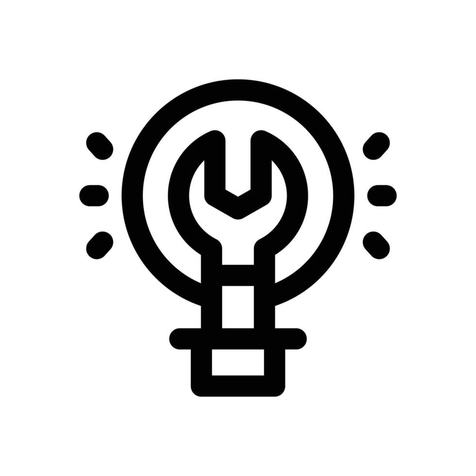 search service line icon. Clean and minimalist icon for websites, mobile apps, presentations, and logos. Fully scalable and customizable for any project. vector