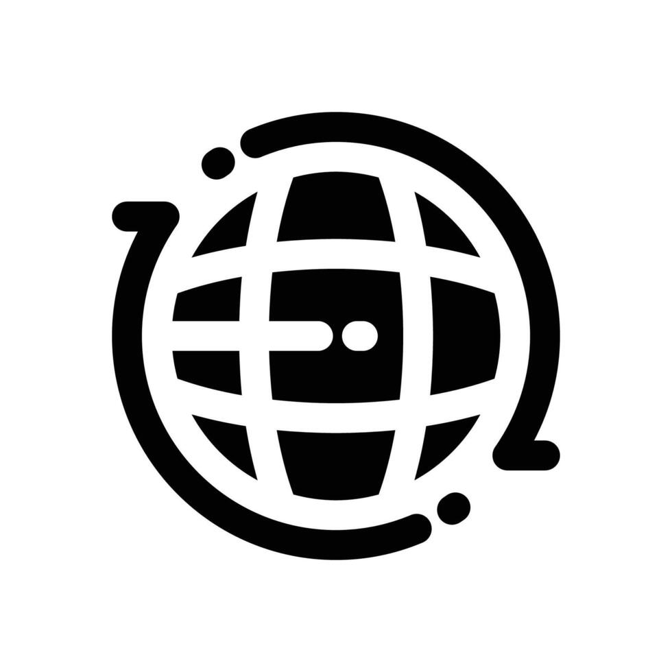 global network glyph icon. Strong and solid icon for websites, mobile interfaces, presentations, and visual branding. High quality and easy to edit. vector