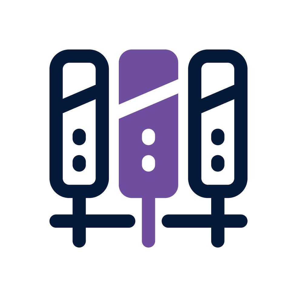 data center duotone icon. Sleek and modern icon for websites, mobile apps, marketing materials, and corporate design. Fully scalable and ready to use. vector