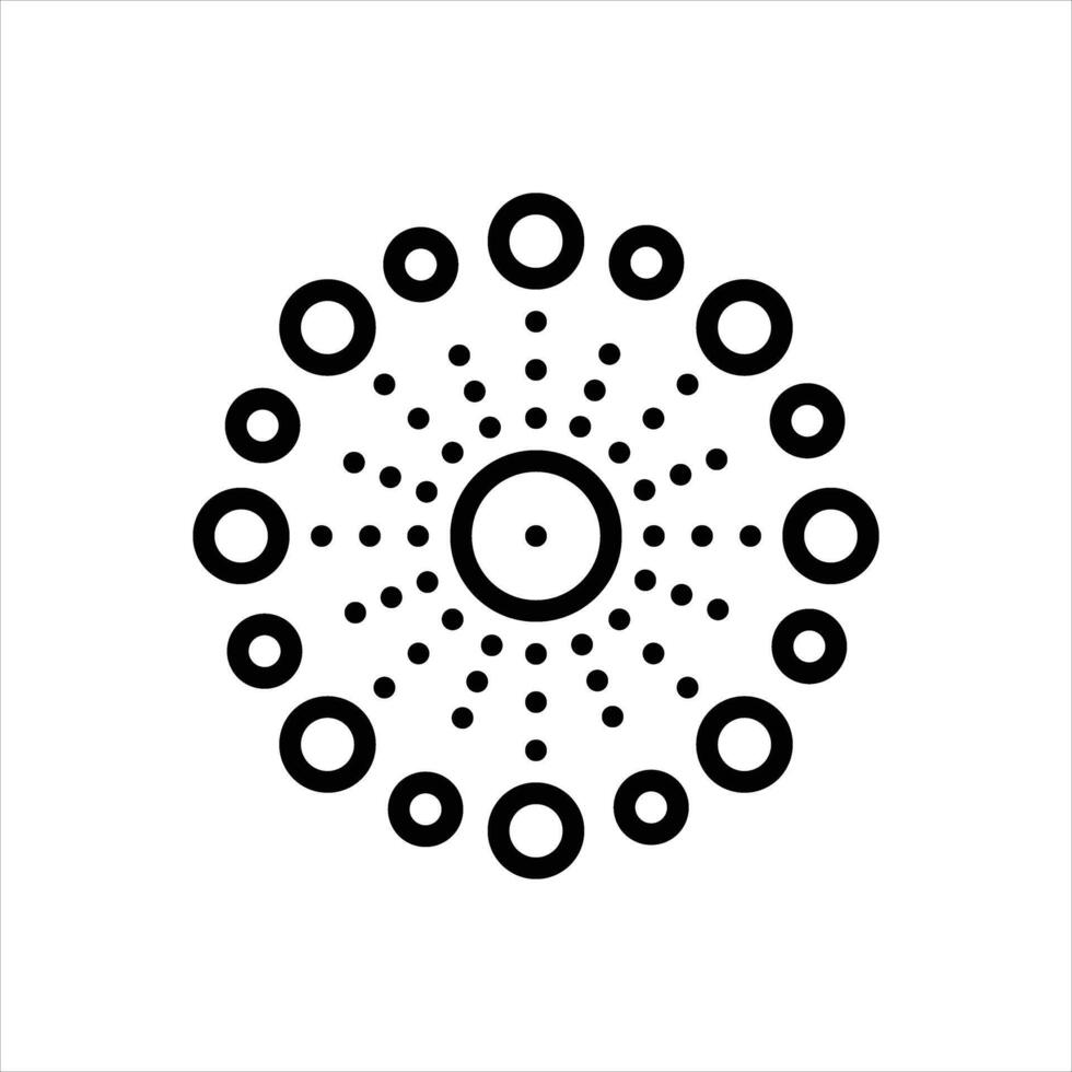 Black line icon connecting vector