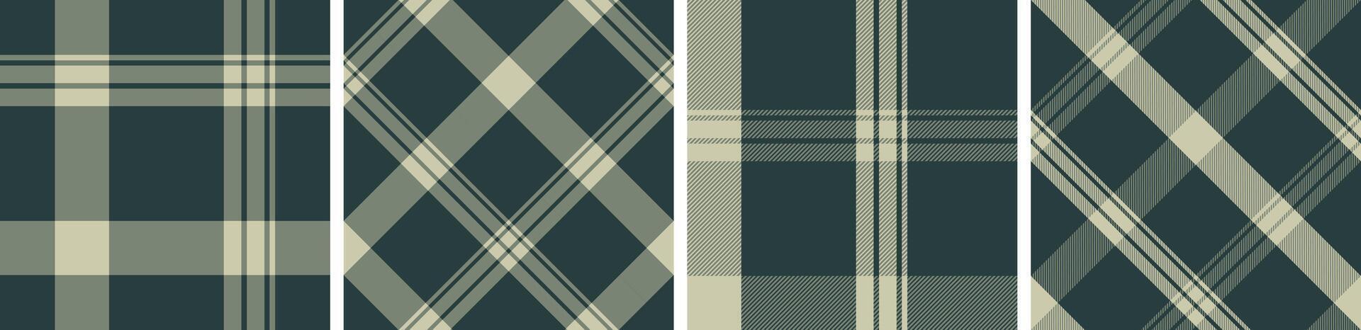 Tartan plaid design seamless pattern. vector