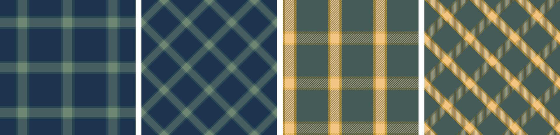 Scottish Plaid Seamless pattern. vector