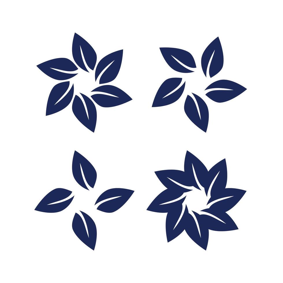 ECo natural element set vector