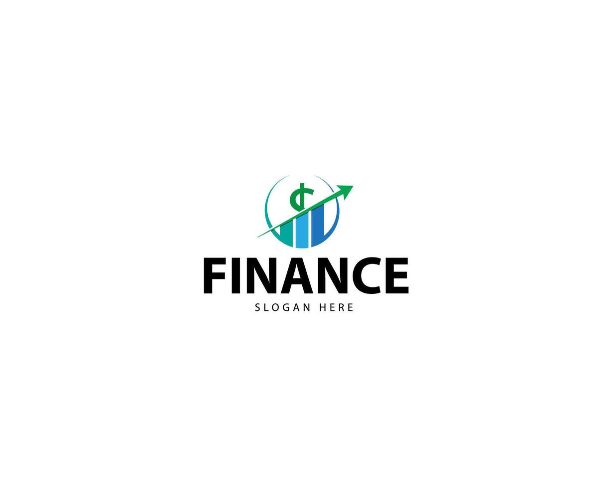 Finance logo Business logo maker best logos simple vector