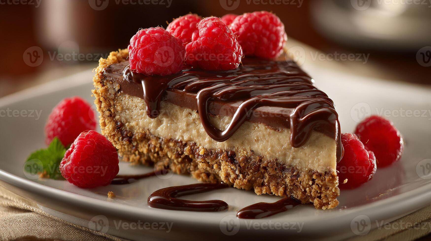 Sharp focus on tasty dessert image details photo
