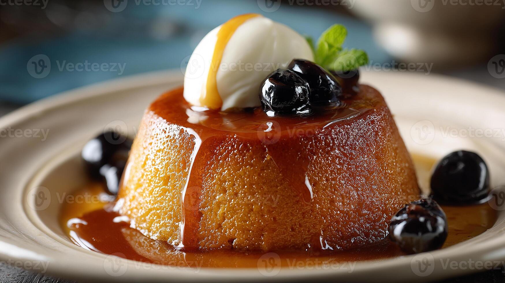 High clarity dessert photography with vivid textures photo