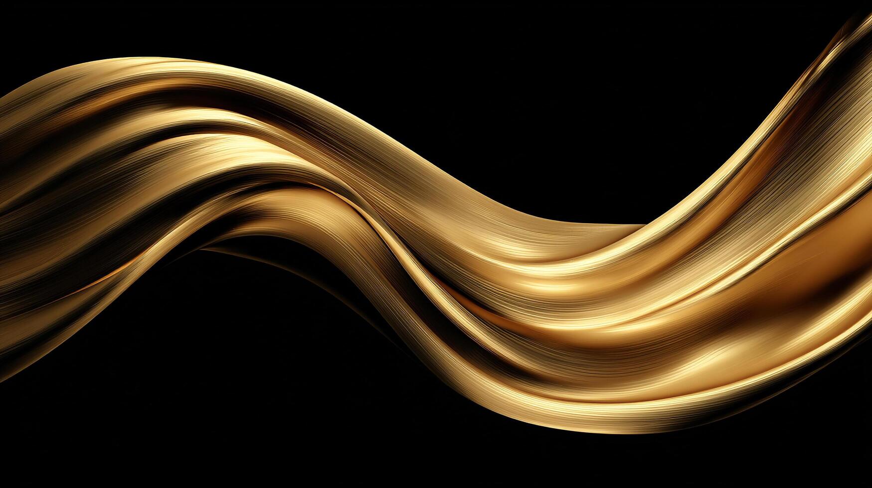 Luxurious abstract background photo with smooth flowing wave photorealistic texture