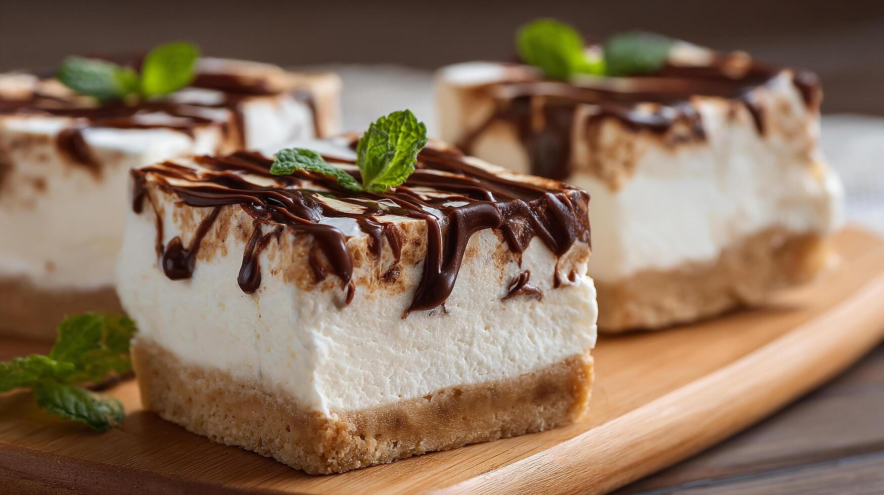Clear high resolution image of dessert photo