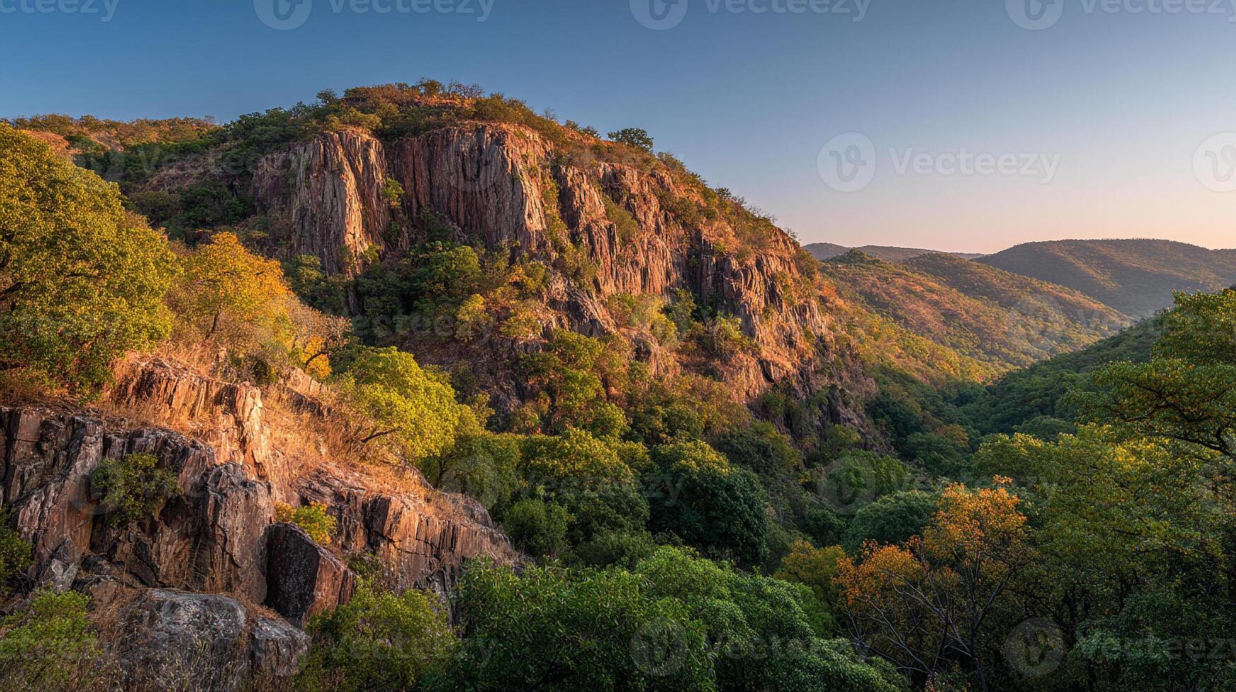 High-detail landscape wallpaper image with realistic light tones photo
