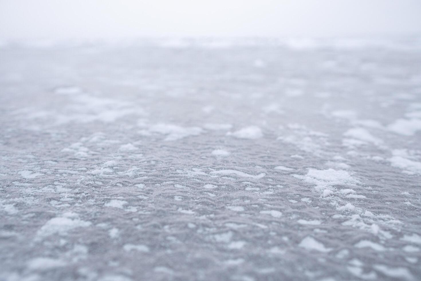 Texture of ice surface. Ice background texture photo