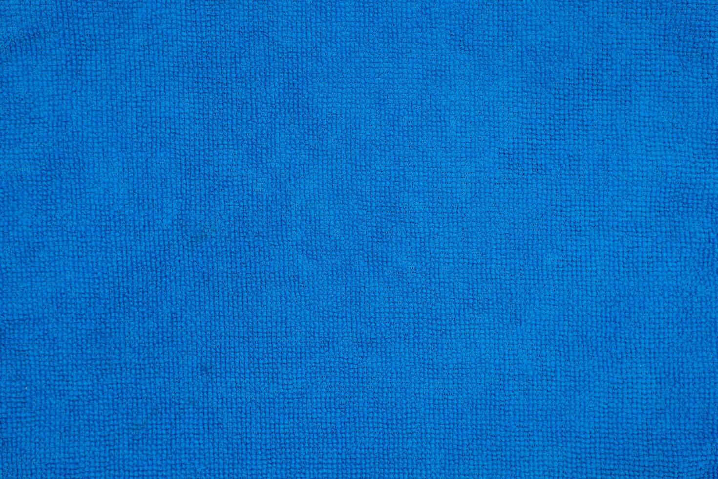 Blue microfiber texture. Fabric texture photo