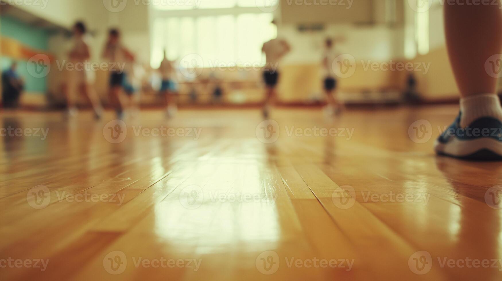 Action-Packed Team Sports Scene Focused on Engaged Players and Their Dynamic Moves photo