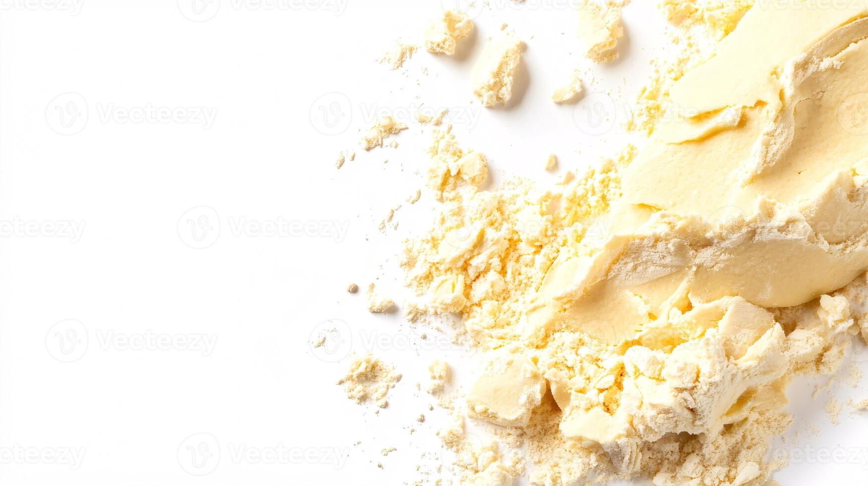 Freshly kneaded raw dough for pizza or bread on light backdrop photo
