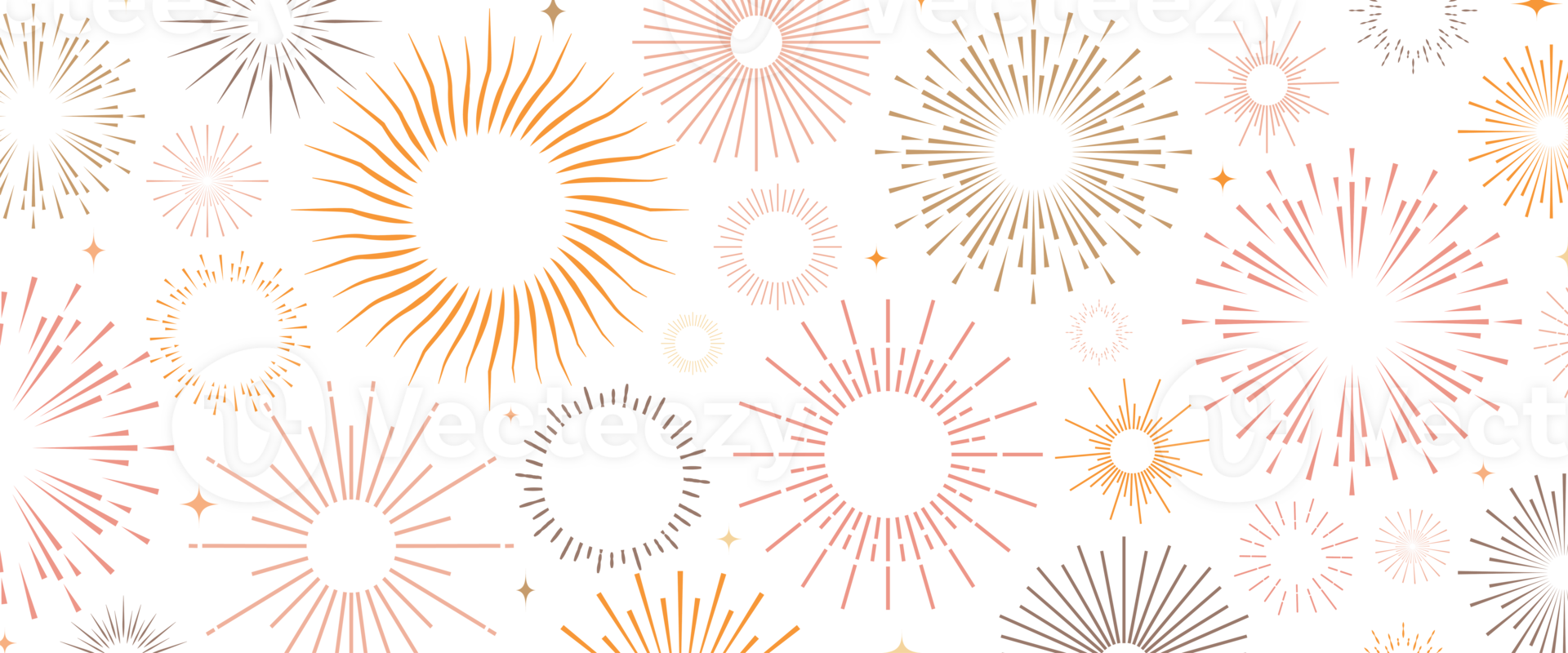 Fireworks background for party poster png