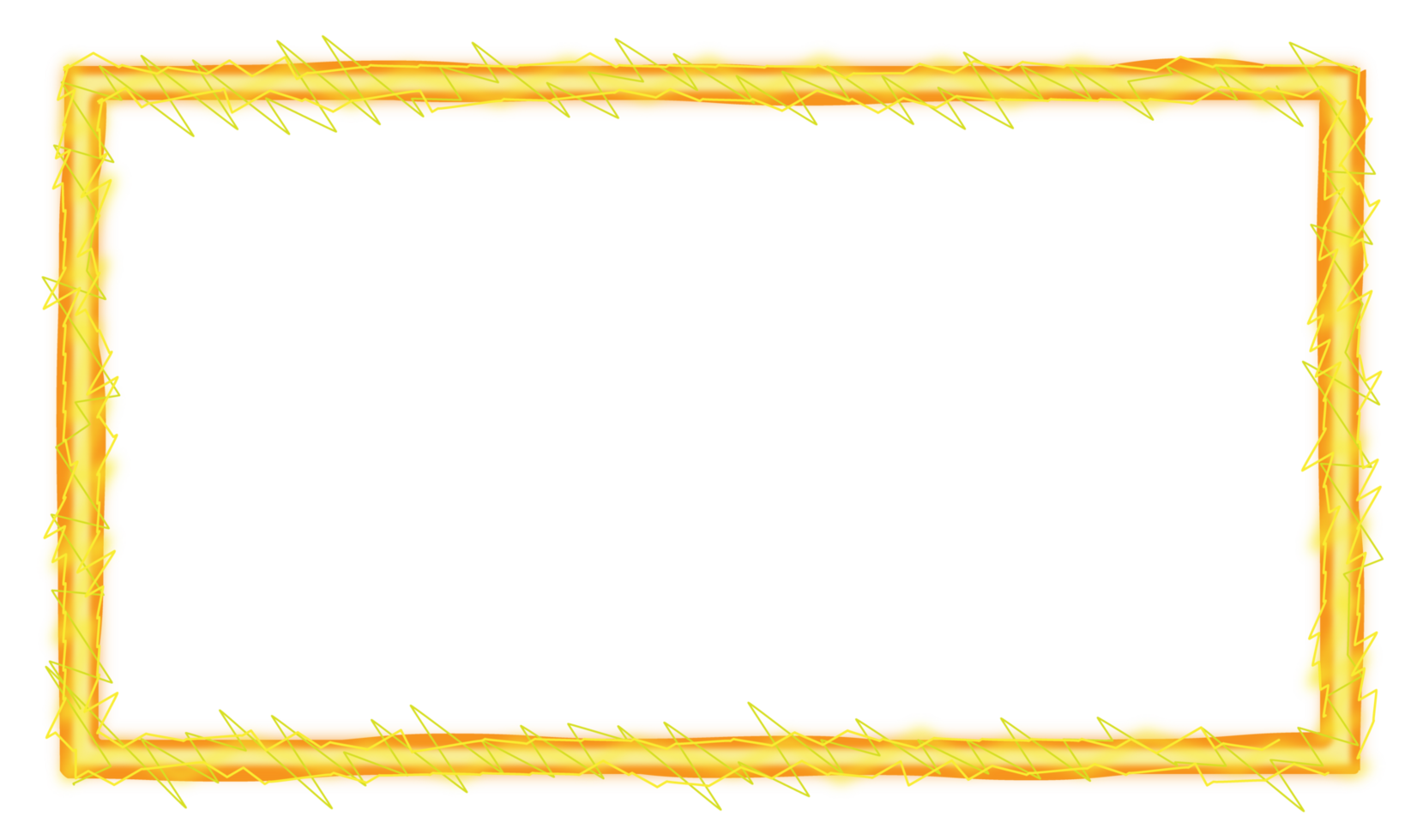 A frame with a fire on it png