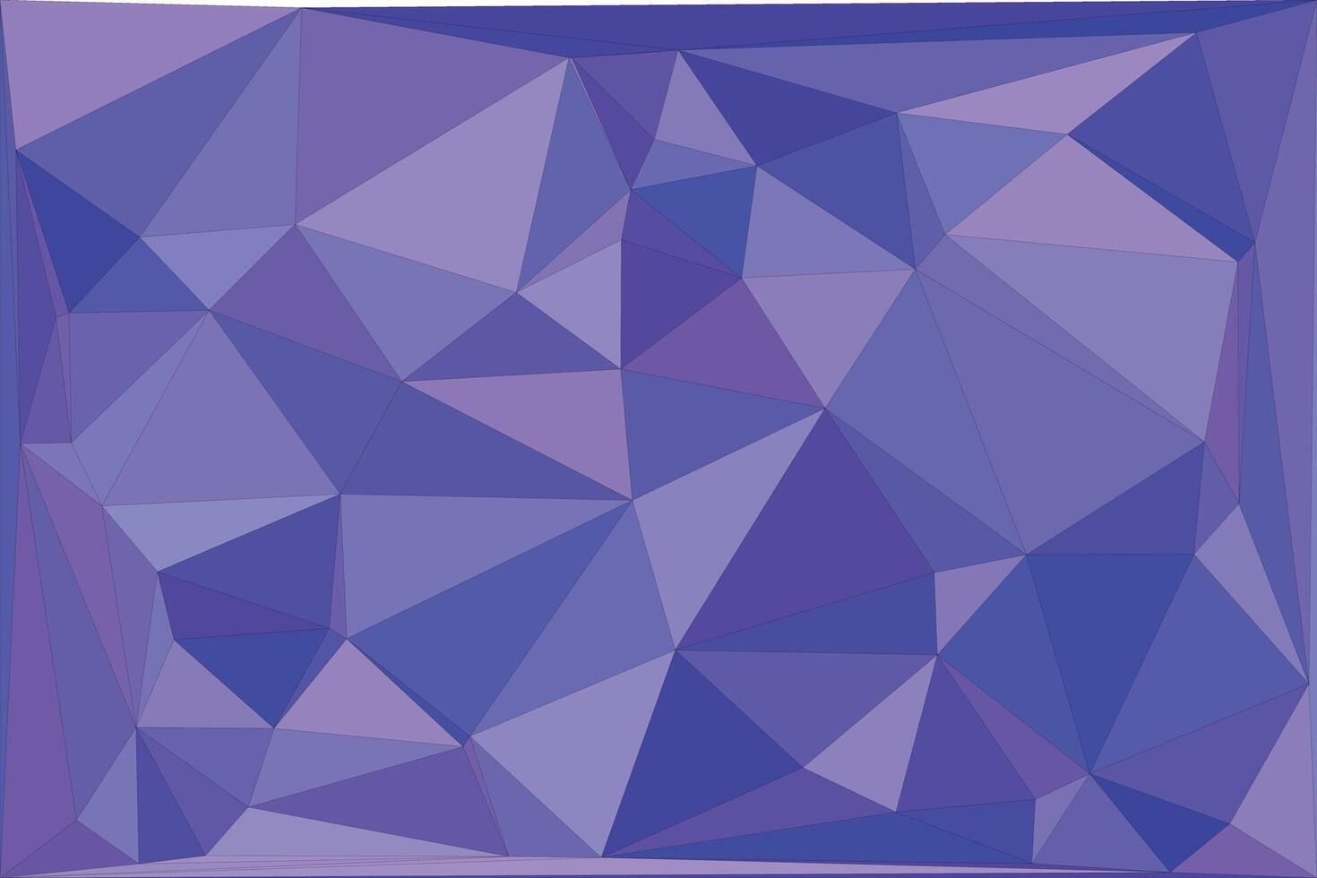 Abstract geometric purple and blue polygon background design vector