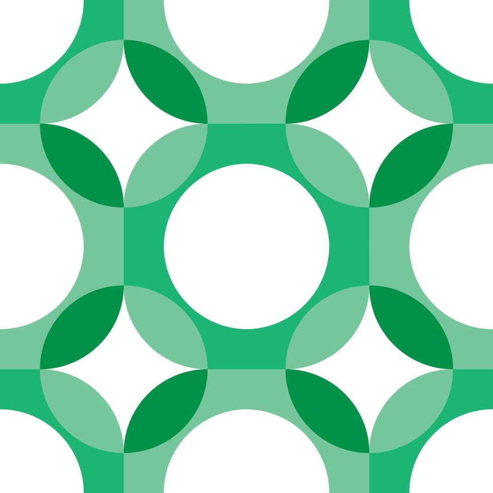 Abstract geometric green pattern design for backgrounds vector