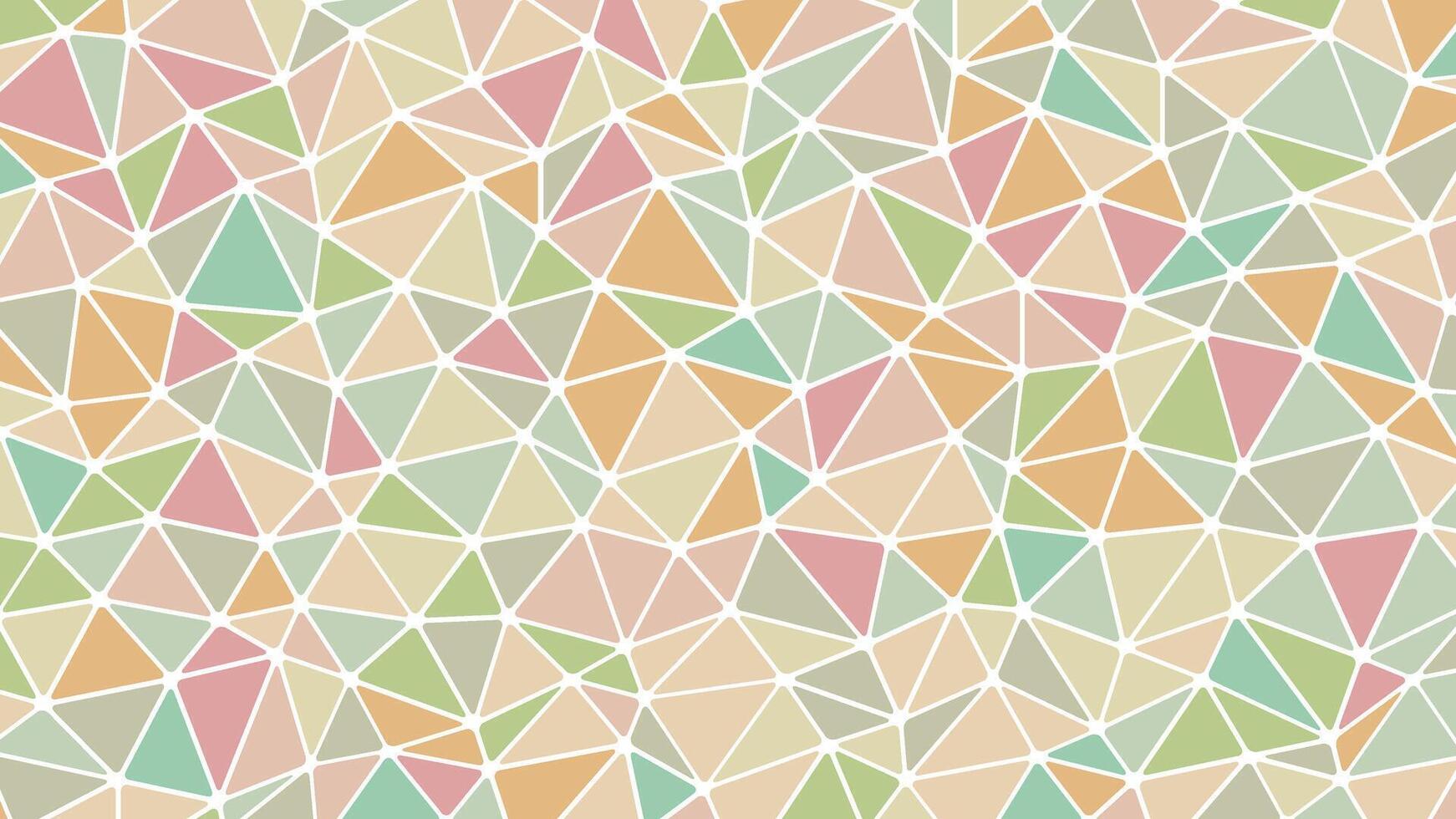 Abstract soft color triangle pattern simple backgrounds illustration vector