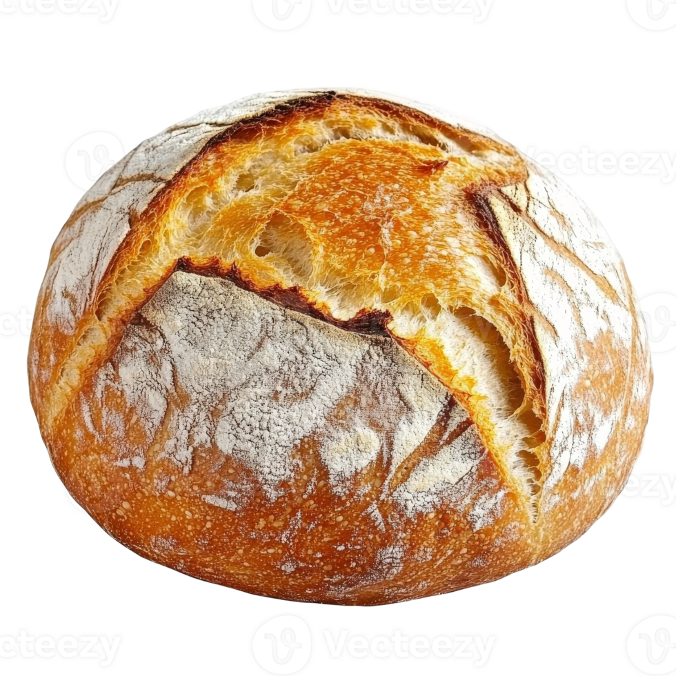 A loaf of bread on a black background png