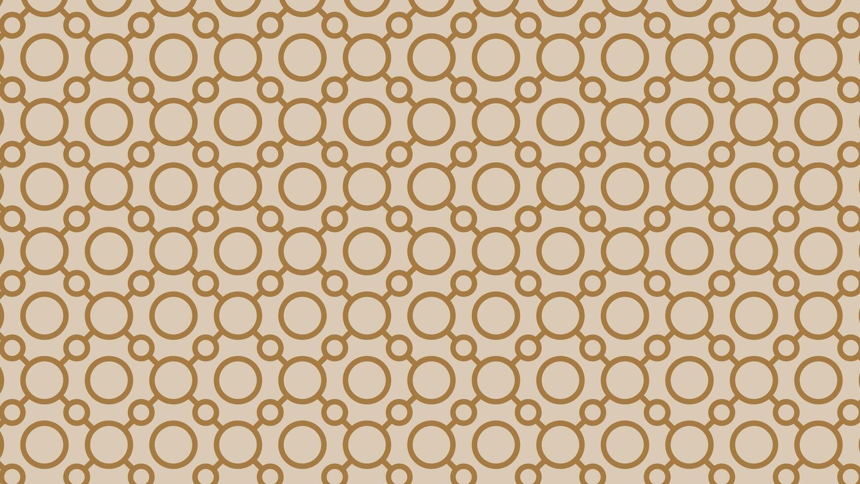 Geometric circle pattern design vector