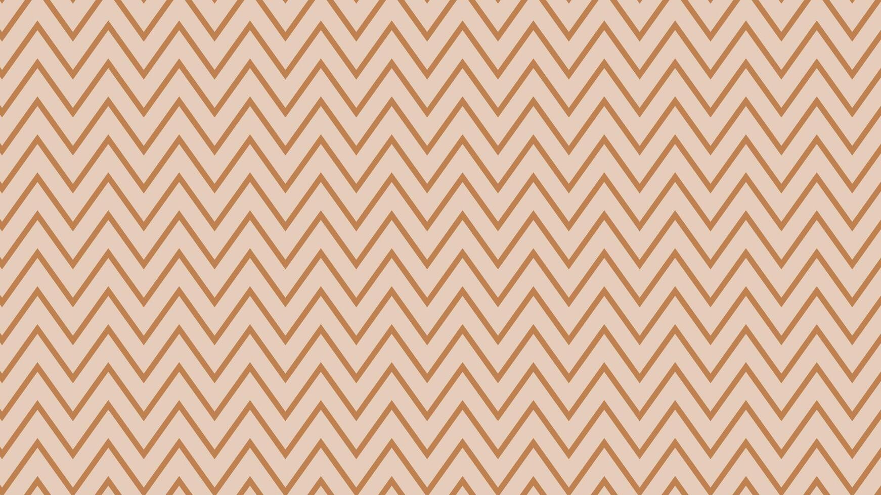 Zigzag pattern in warm colors vector
