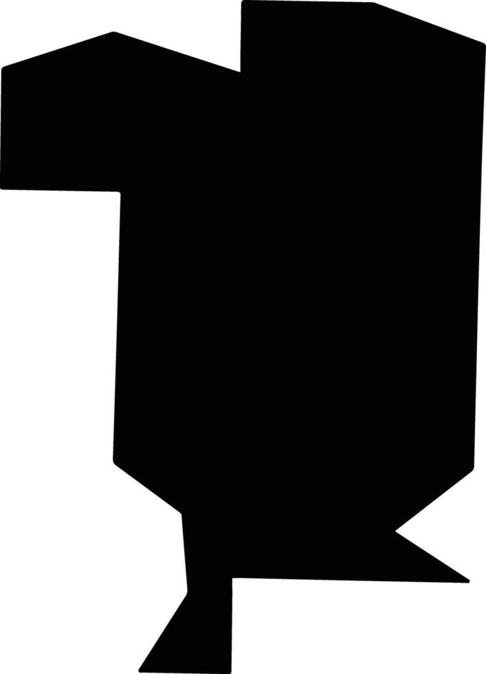 Prairie United States silhouette map vector