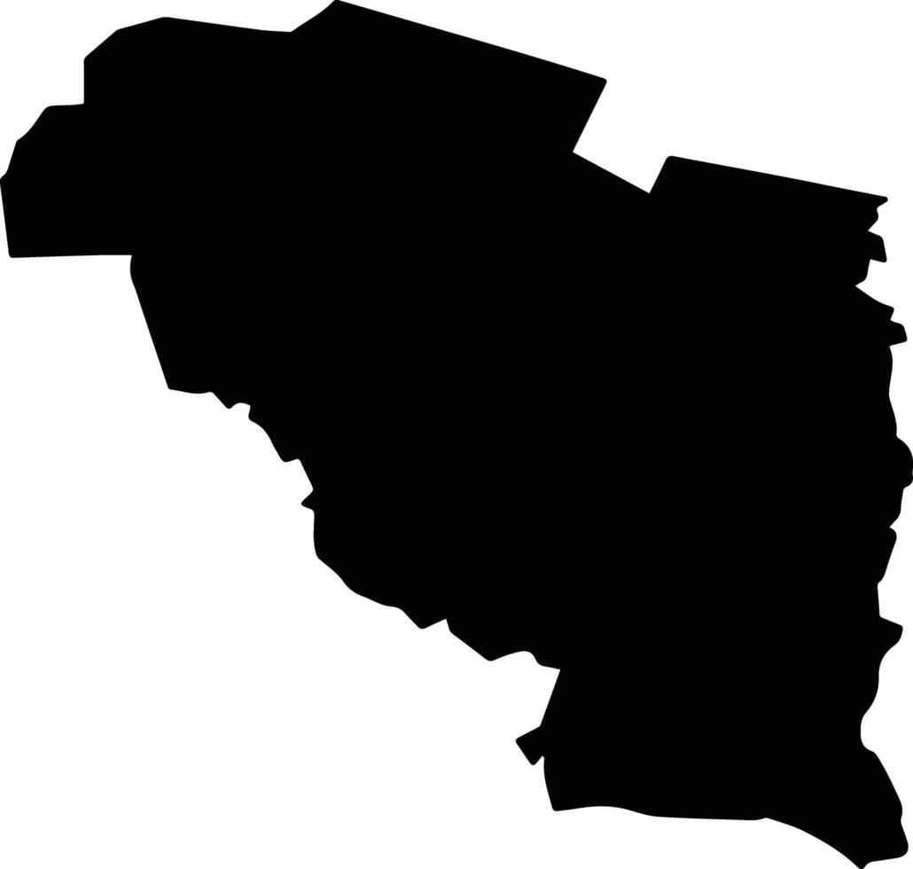 Preah Netr Preah Cambodia silhouette map vector