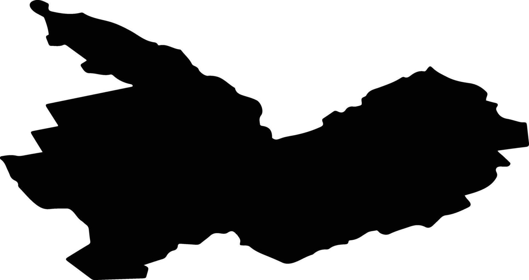 Prodes pag Latvia silhouette map vector
