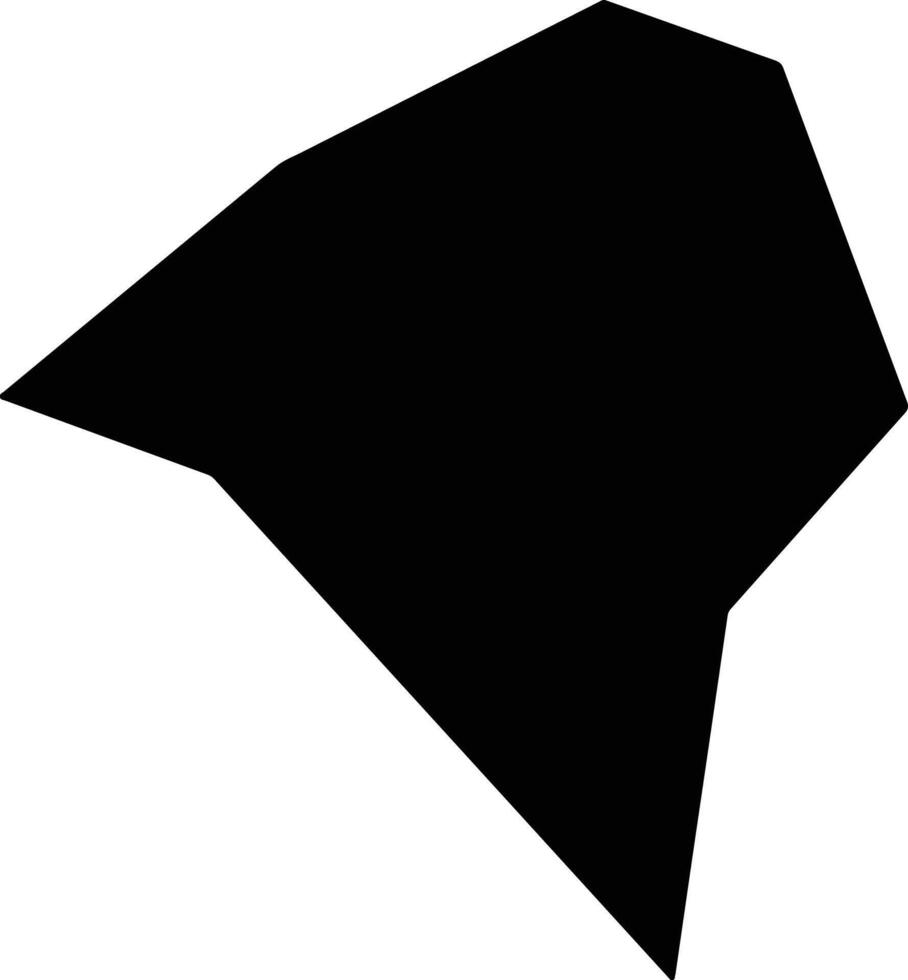Proenca a Nova Portugal silhouette map vector