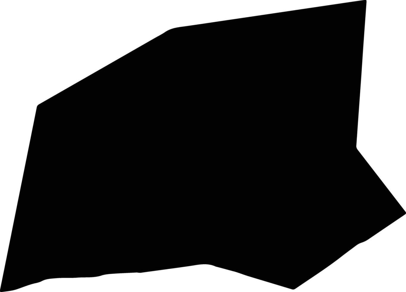 Prymorsk Ukraine silhouette map vector